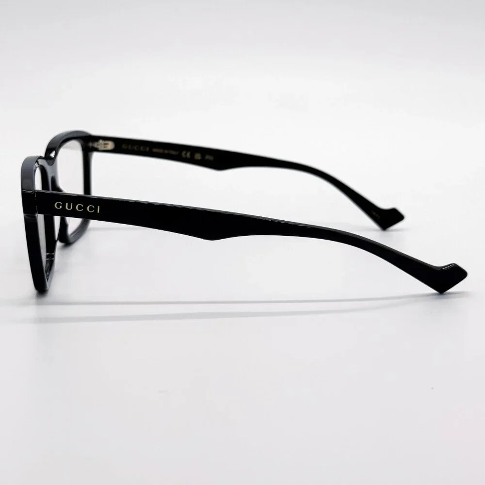 NEW GUCCI EYEGLASSES SQUARE BLACK MEN GUCCI GG0964S 001